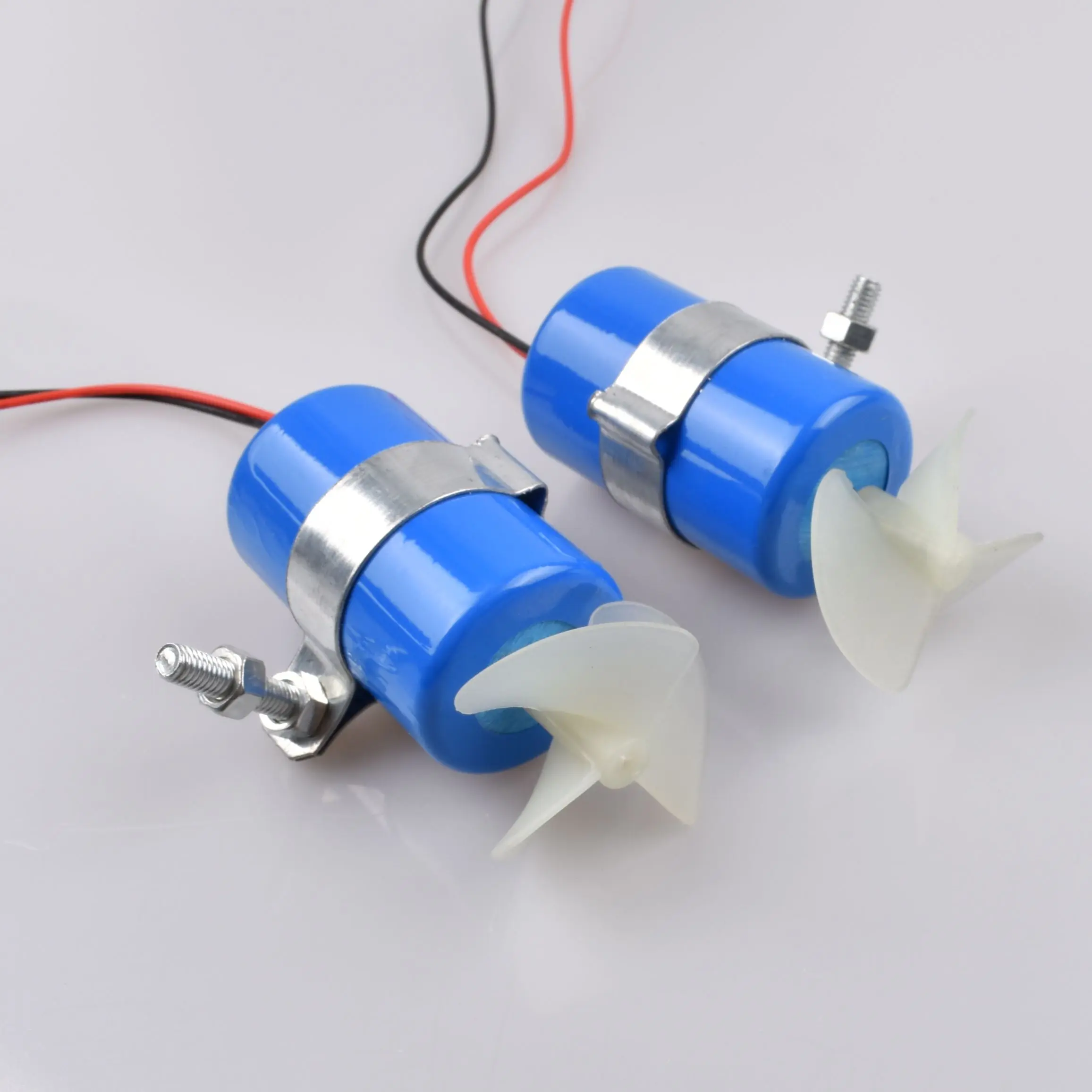 Rc Jet Boat Underwater Motor Thruster 7.4v 16800rpm Cw Ccw 3-blades Propeller Fr Diy Micro Rov Robot Rc Bait Boat Submarine Part