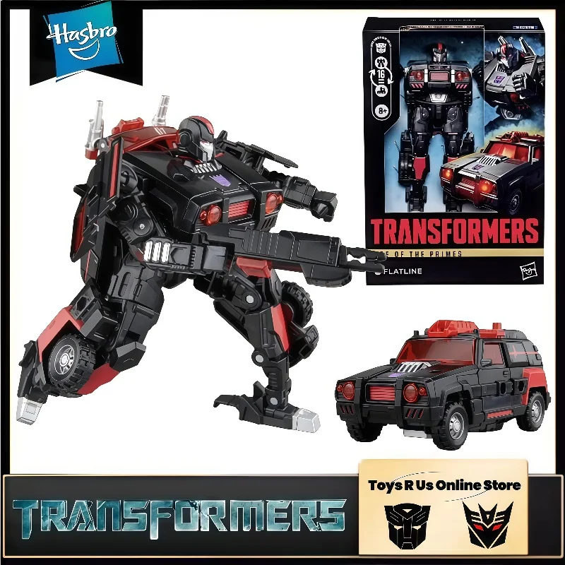 

In Stock Hasbro Transformers Classic Toys AGE OF THE PRIMES Flatline Transformer Robot Action Figure Model Collect Hobbies Toys