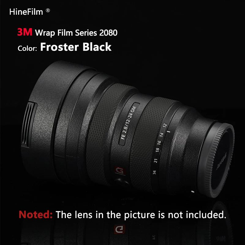 Премиальная кожа объектива SEL1224GM/12-24GM для SONY FE 12-24 F2.8 GM, защитная пленка для объектива от царапин, наклейка