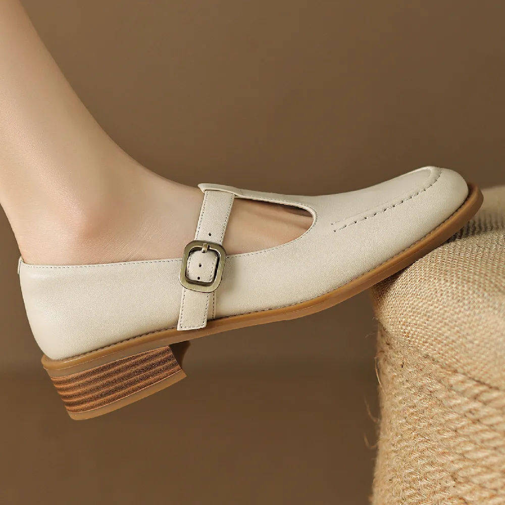 

Big size 34-41 women's t-strap falts cow leather soft comfortable high quality slip-on female daily footwear espadrilles shoes