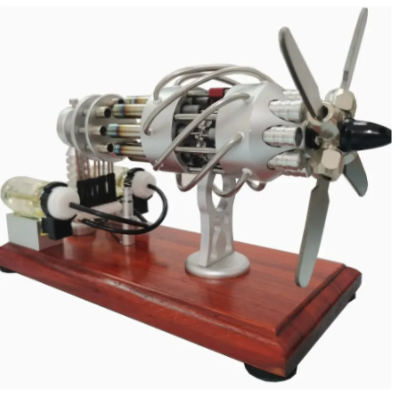 Slash Plate Stirling Engine Model External Combustion Engine Puzzle Physics Novelty Creative Technology Gifts