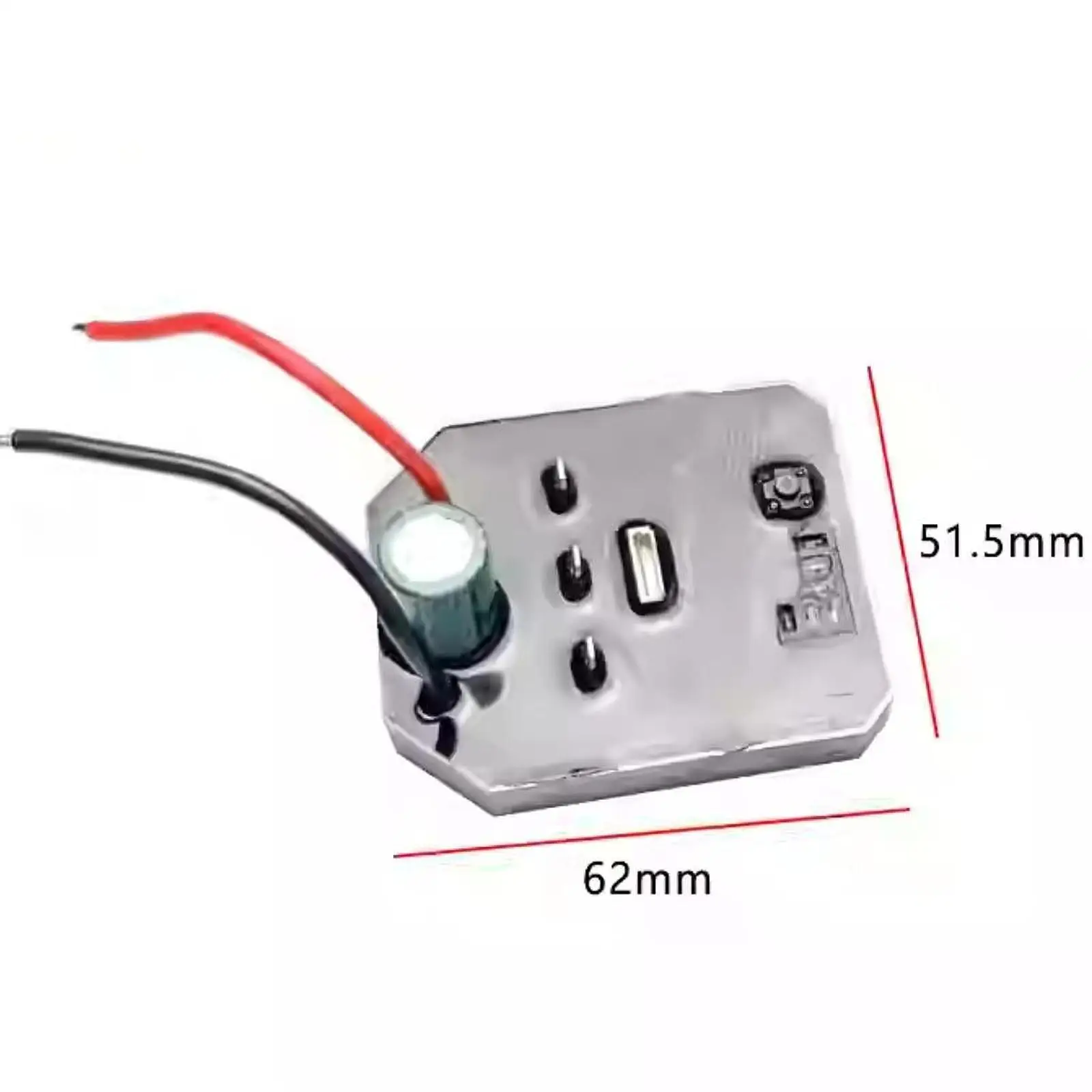 

Плата управления бесщеточным ключом, алюминиевая портативная легкая печатная плата, плата управления дрелью для рабочих, инструмент для обслуживания