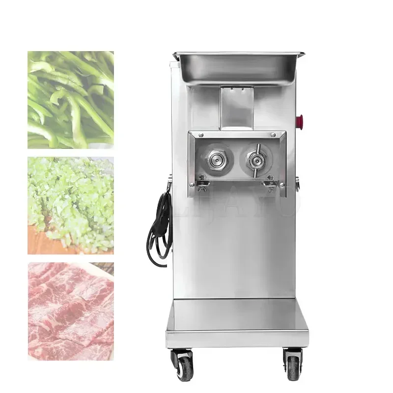exquisite craftsmanship Stainless Steel Meat Grinder Miner Electric Commercial Food Cutting Slicing Shredding Kitchen Machine