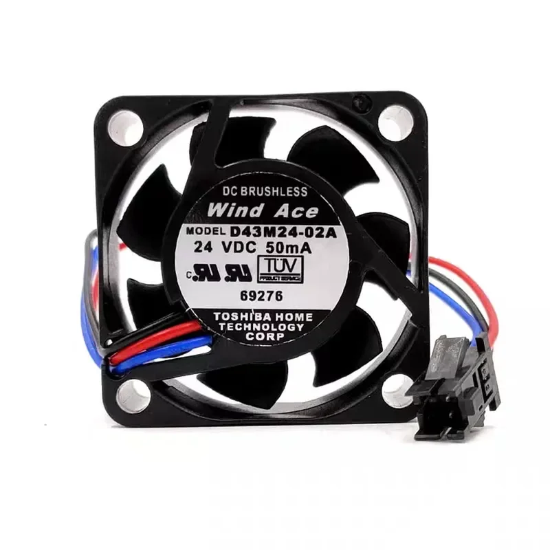 for Wind Ace Yaskawa Inverter G7 F7 Dedicated Fan 24V 50mA D43M24-02A 4015 3 Wires