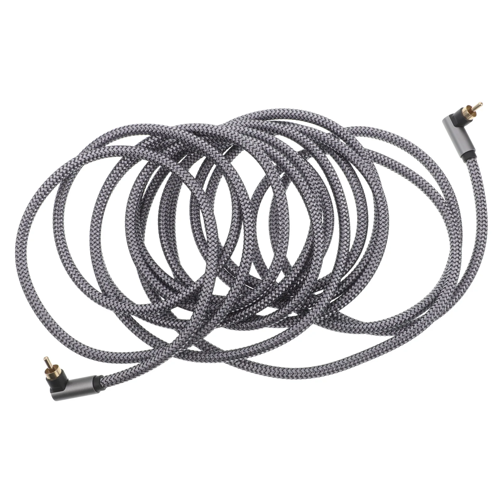 

Audio Line Electronics Cable Braided Video Dual Shielded Cord Connector Cables Gold Plated