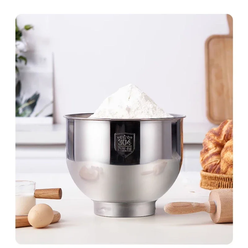 Desktop Egg Beater Electric Household Baking Chef Machine Cream Beater Small Mixing and Noodle Cover Commercial Stand Mixer