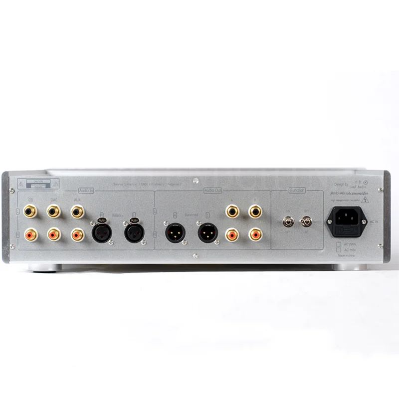 YE-04 PA-03MK2 VU Table Bile Pre Amplifier 6DJ8 Tube Balance Study XLR ARC LS22 Z11 EI86 Transformer Tube Pre Amp