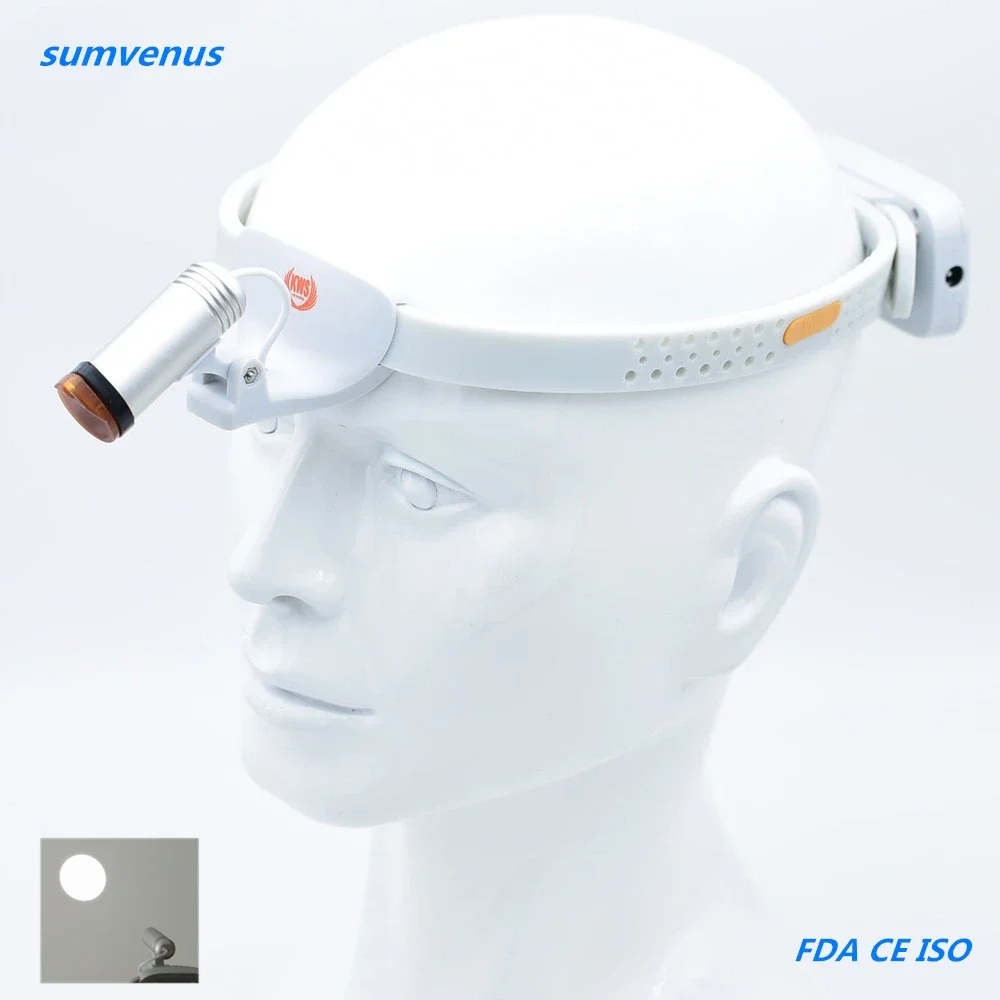 

Ultra-Light Silicone LED ENT Oral Surgical Medical Examination Integrated Filter Headlight Headlamp Head Light Lamp