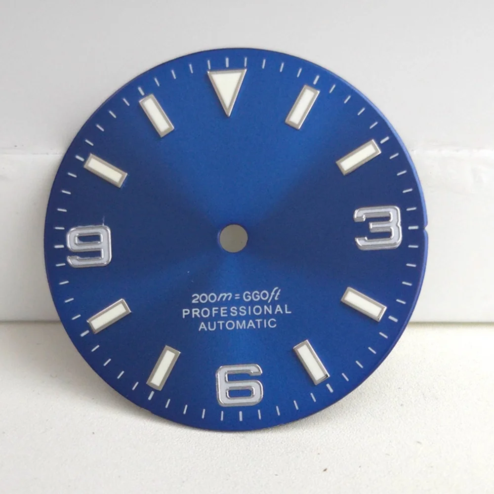 

Customized NH35 Dial 29mm Luminous Dial Fit for NH35 NH36 Movement 29mm Watch Faces Dial