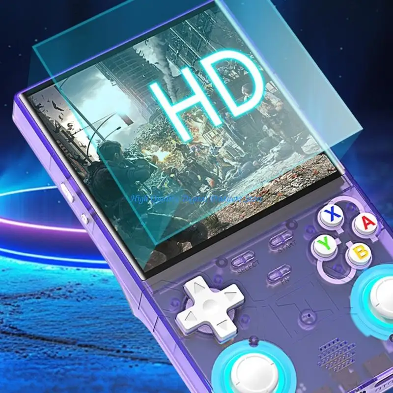 

U2JE R36 Handheld Retro Game Console 3.5inch Display Thousands of Preloaded Game Open Source Video Player
