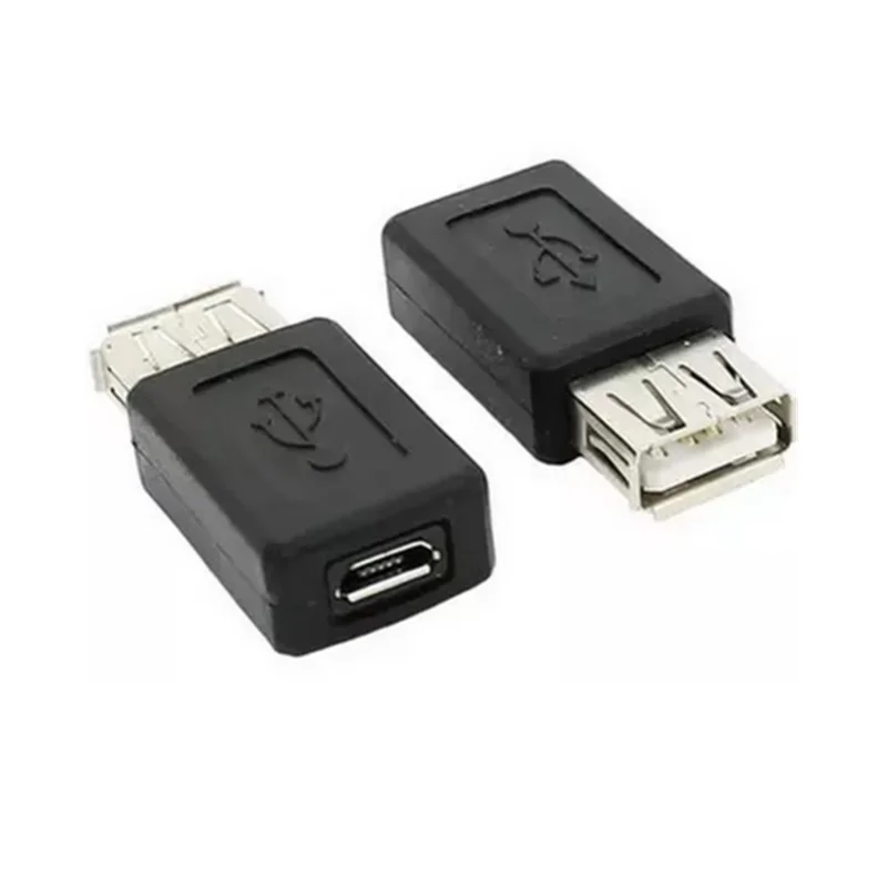 USB 2 0 A Female to Micro USB B 5P Female Converter Adapter Connector