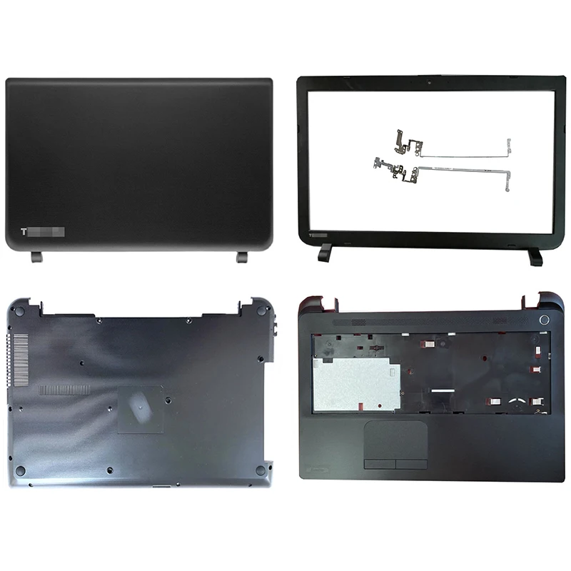 NEW For Toshiba C50-B C55-B C55D-B C55T-B Laptop LCD Back Cover Front Bezel Palmrest Bottom Case Hignes A B C D Cover Black