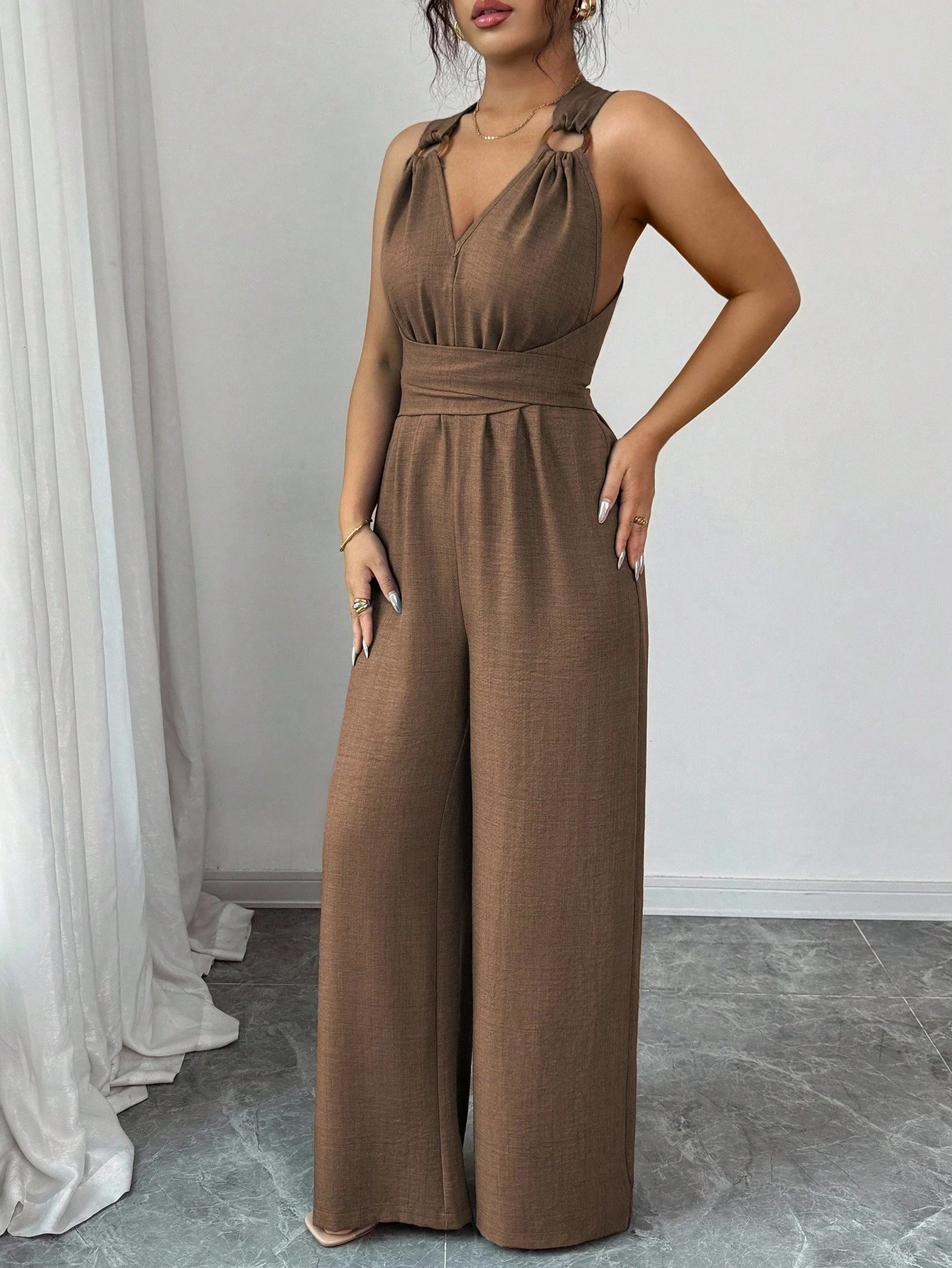 Thumbnail 3 - #76 Trending Wide Leg Jumpsuits Right Now