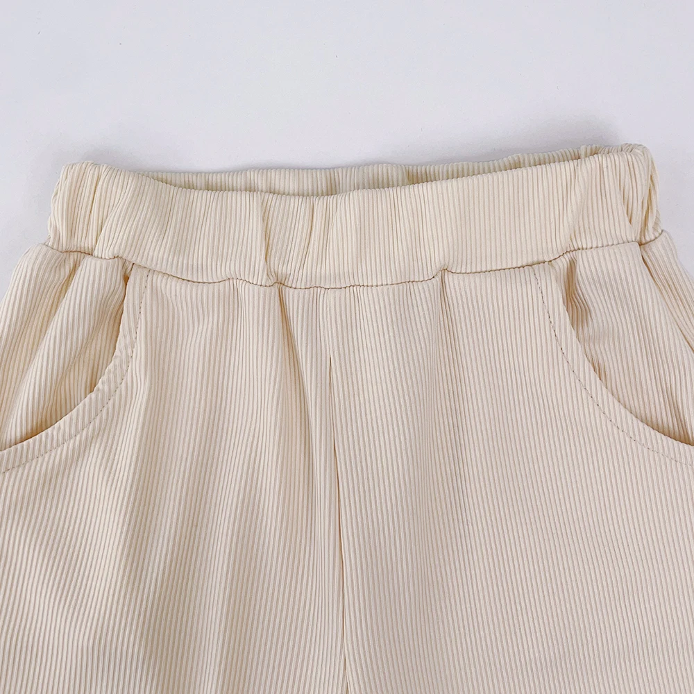 صيف جديد بنات ملابس كاجوال يومية بلا أكمام فحص تانك القمم + السراويل الصلبة 2 قطعة مجموعة 3-7 سنوات الاطفال موضة ملابس لطيف #6