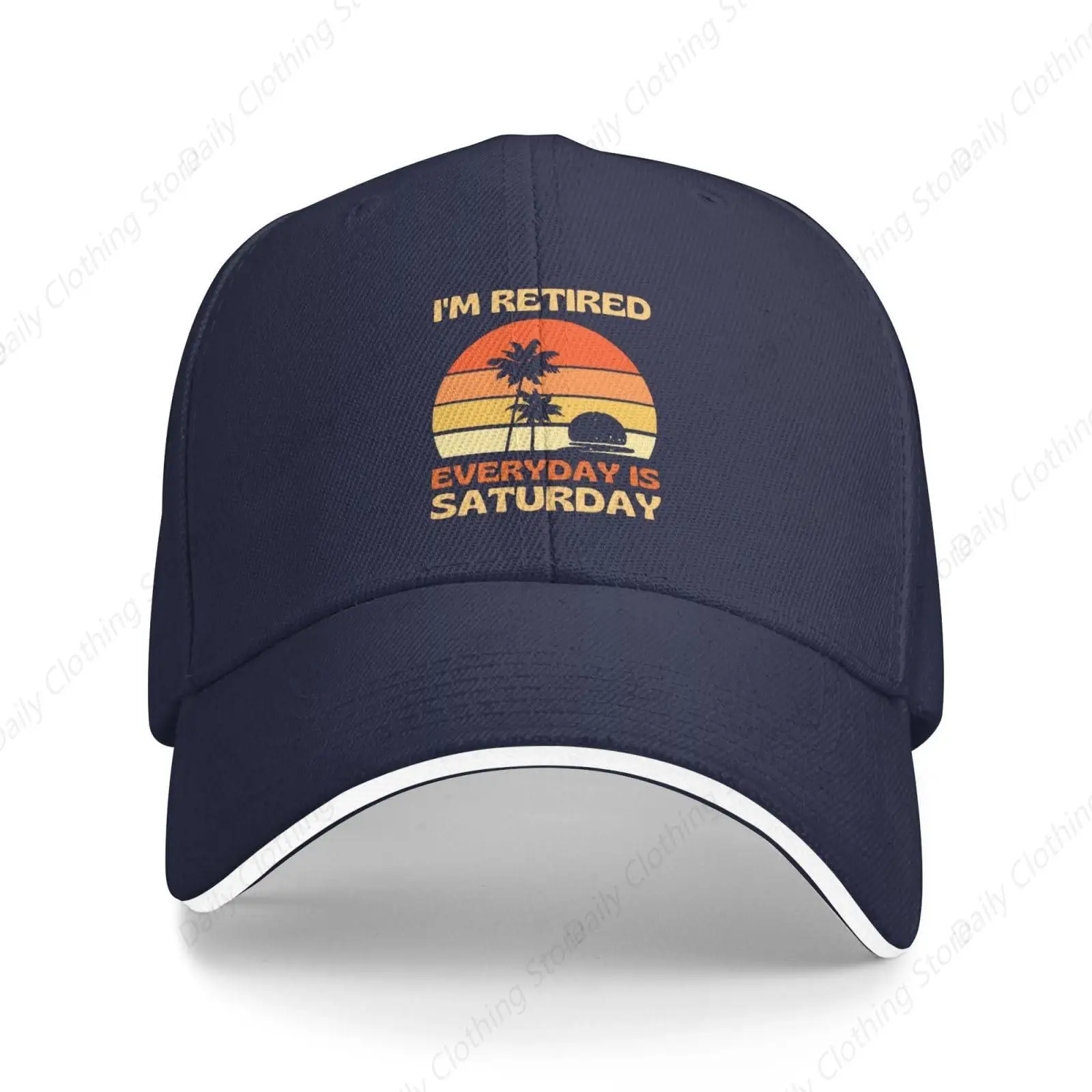 Everyday is Saturday Hat for Men Women Classic Baseball Cap Low Profile Golf Hats Unisex