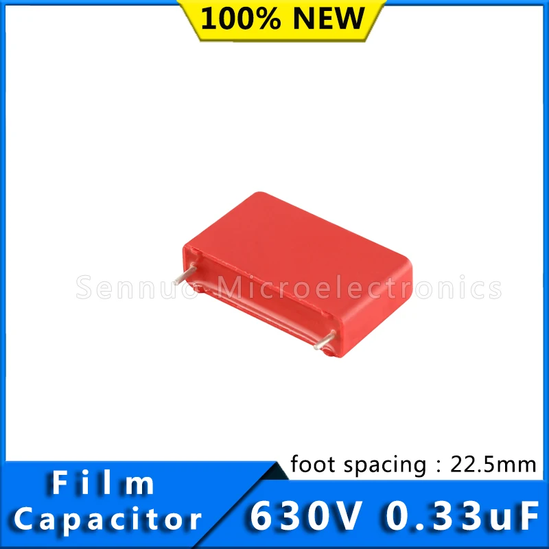 5/10 Buah Kapasitor Film WIMA Jerman Baru MKS4 630V 0.33UF 630V 334 Pitch 22.5Mm Kapasitor Tak Terbatas Audio MKS4J 033305 D00KSSD