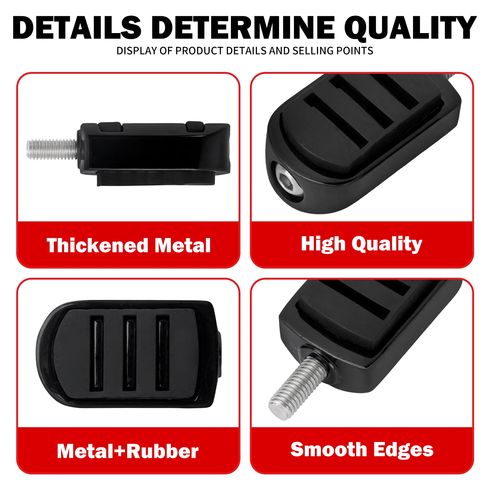 Palanca de cambio de marchas para motocicleta, Pedal de reposapiés de cambio de talón y punta para Harley Sportster Softail Touring Dyna Street Glide Breakout