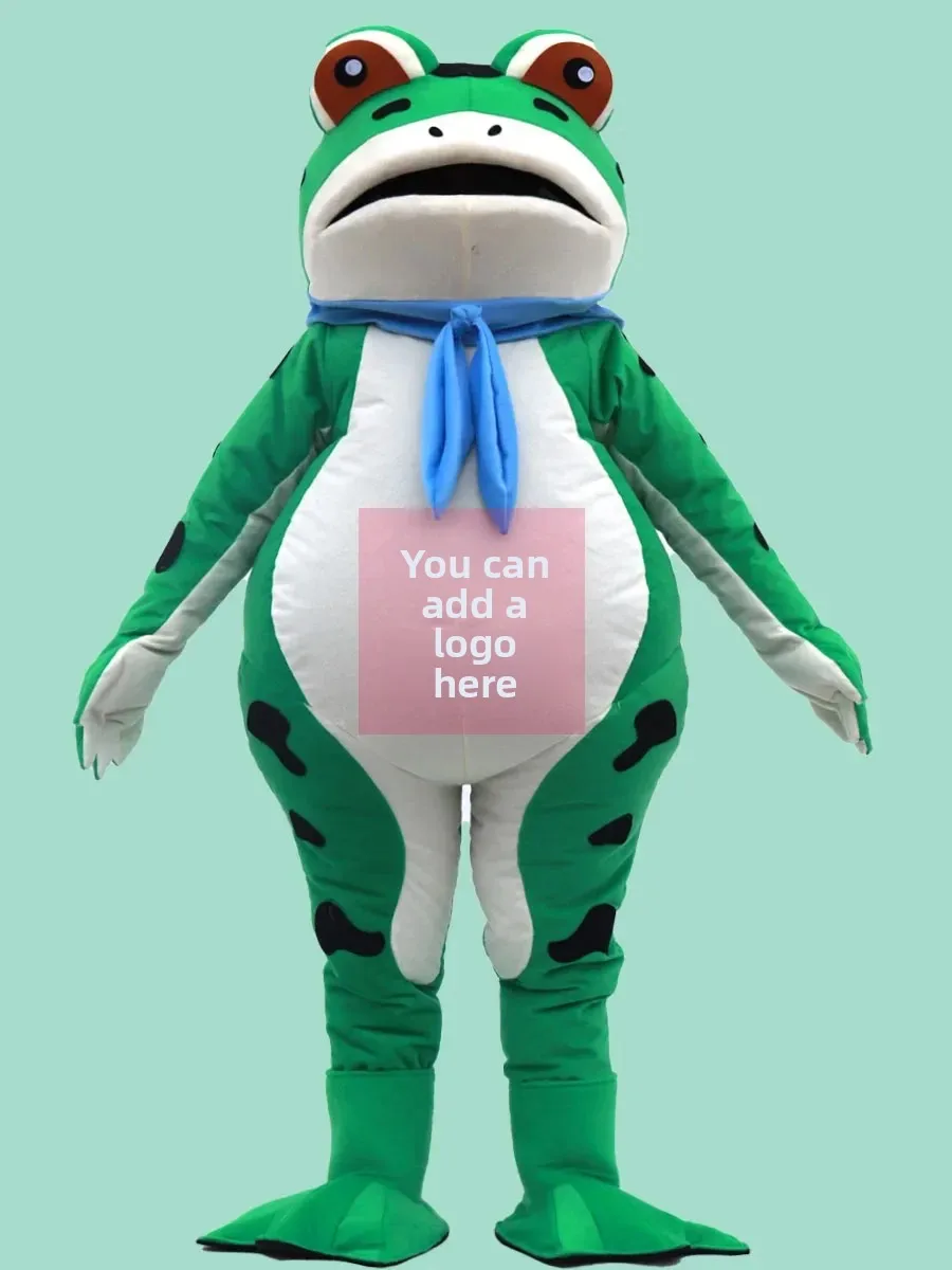 Summer Solitary Frog Cartoon Inflatable Doll Clothing Summer Funny Doll Clothing Toad Frog Clothing Doll