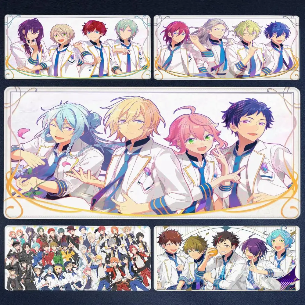 

Ensemble Stars Mouse Pad XXL Office Accessories Gamer Idol Game Large PC Keyboard Mousemat Anime Extended Desk Mat XS Carpet Rug
