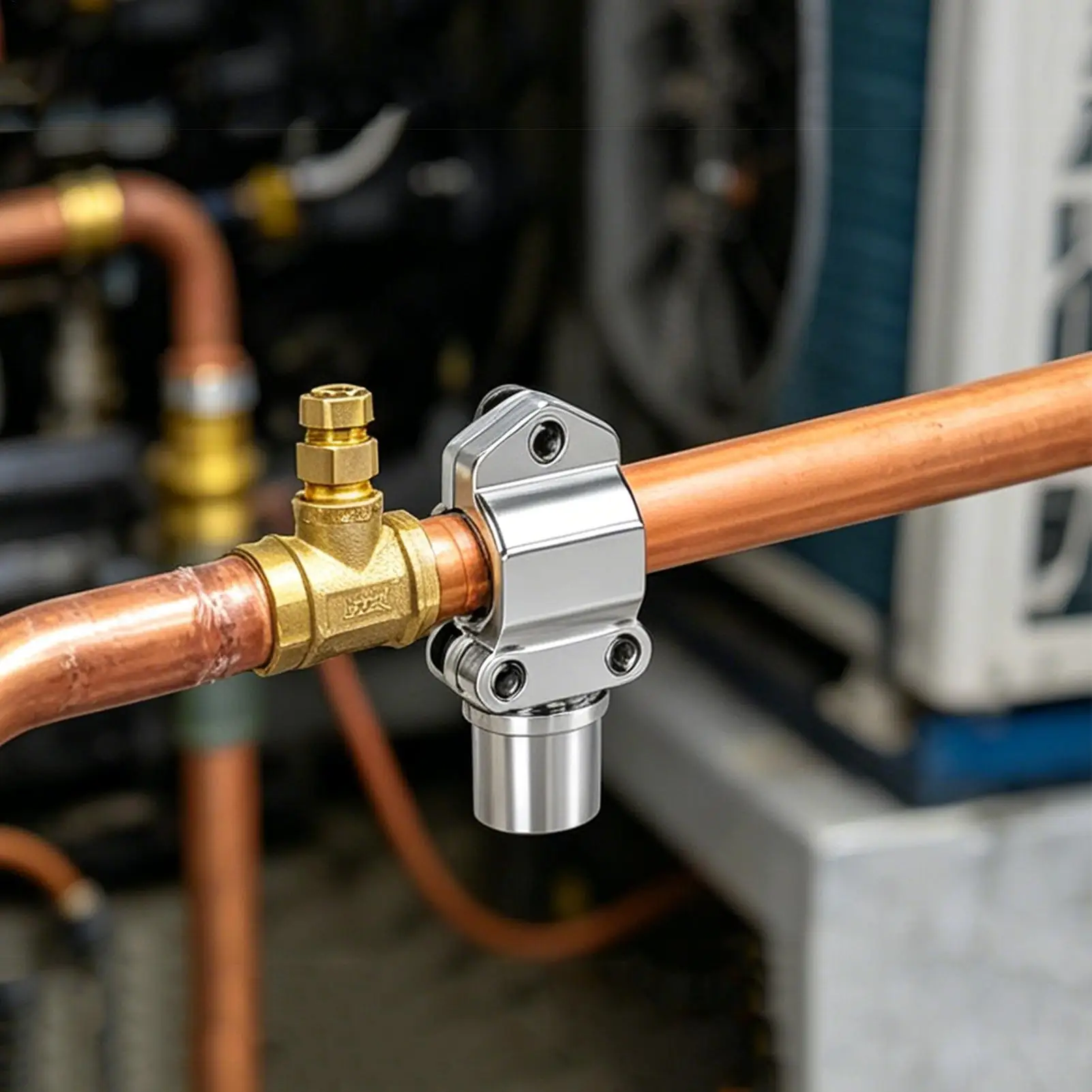Heavy Duty Universal Refrigerator Puncture Valve Line Tap Bullet Piercing Valve Leakproof For Ice Maker Refrigeration System
