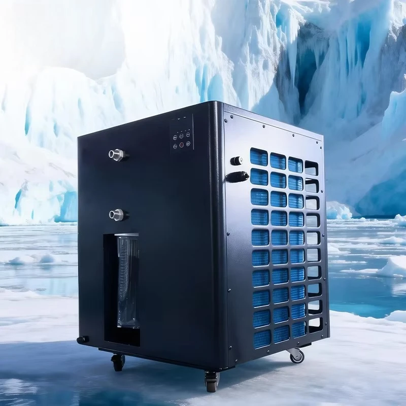 Fuerle 1.5hp Heating Cooling Ice Bath Chiller Filter Integrated Mini Pump Elite Water Pump Filter Cold Plunge Chiller