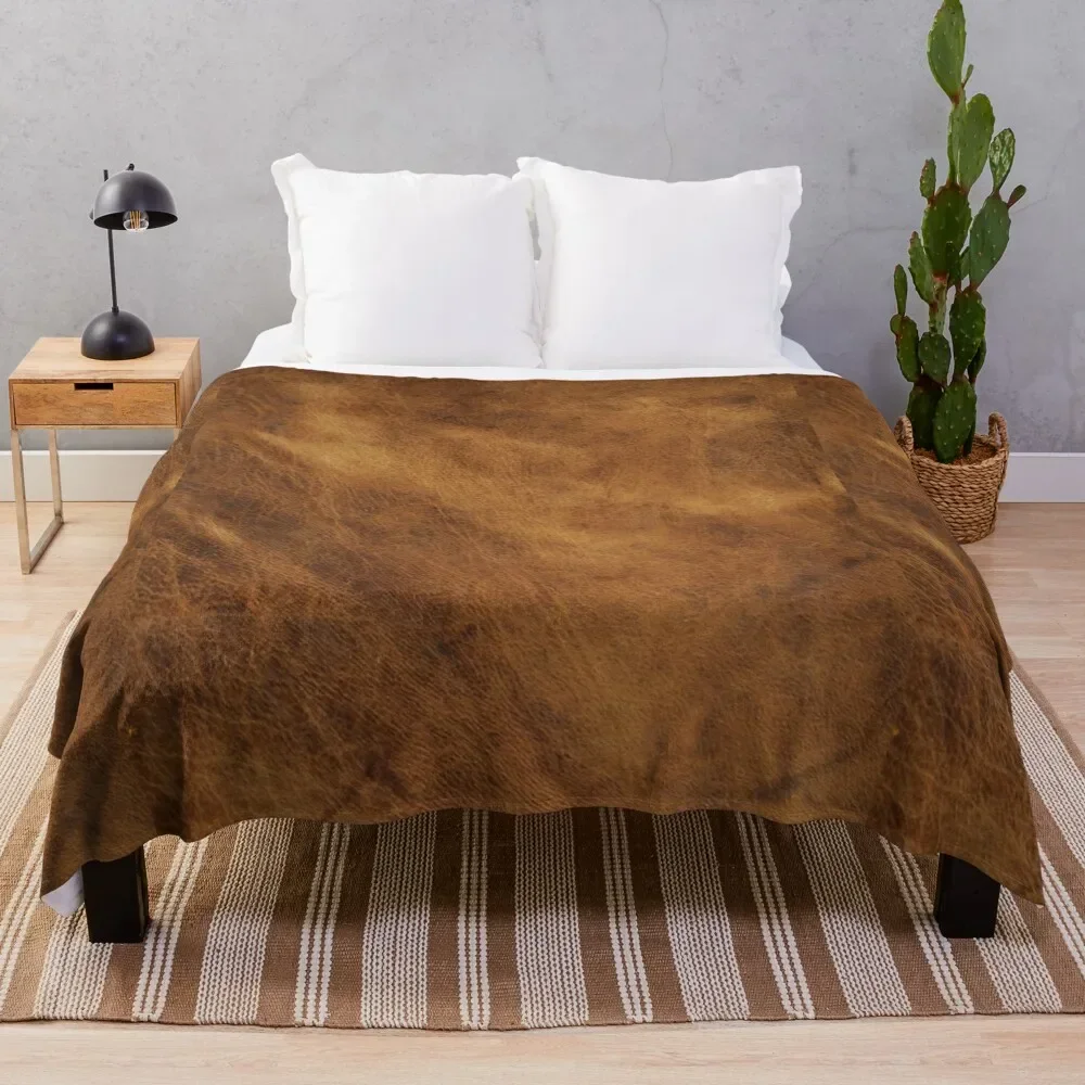 

Leather Throw Blanket warm for winter Furrys For Decorative Sofa Blankets