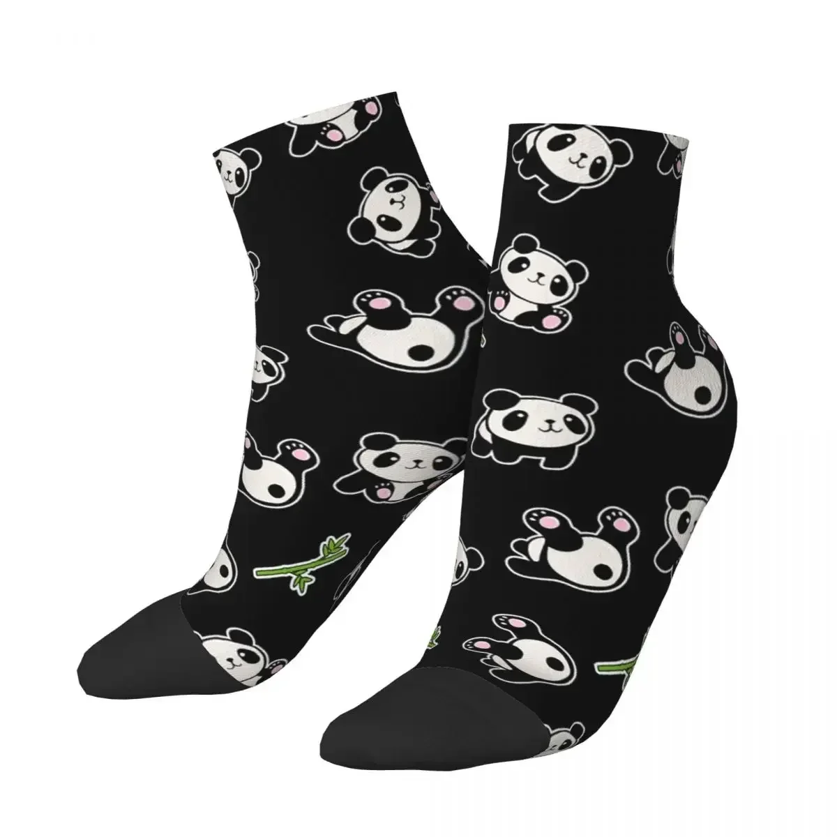 

Panda Cute Animal Socks Harajuku Sweat Absorbing Stockings All Season Socks Accessories for Man's Woman's Christmas Gifts
