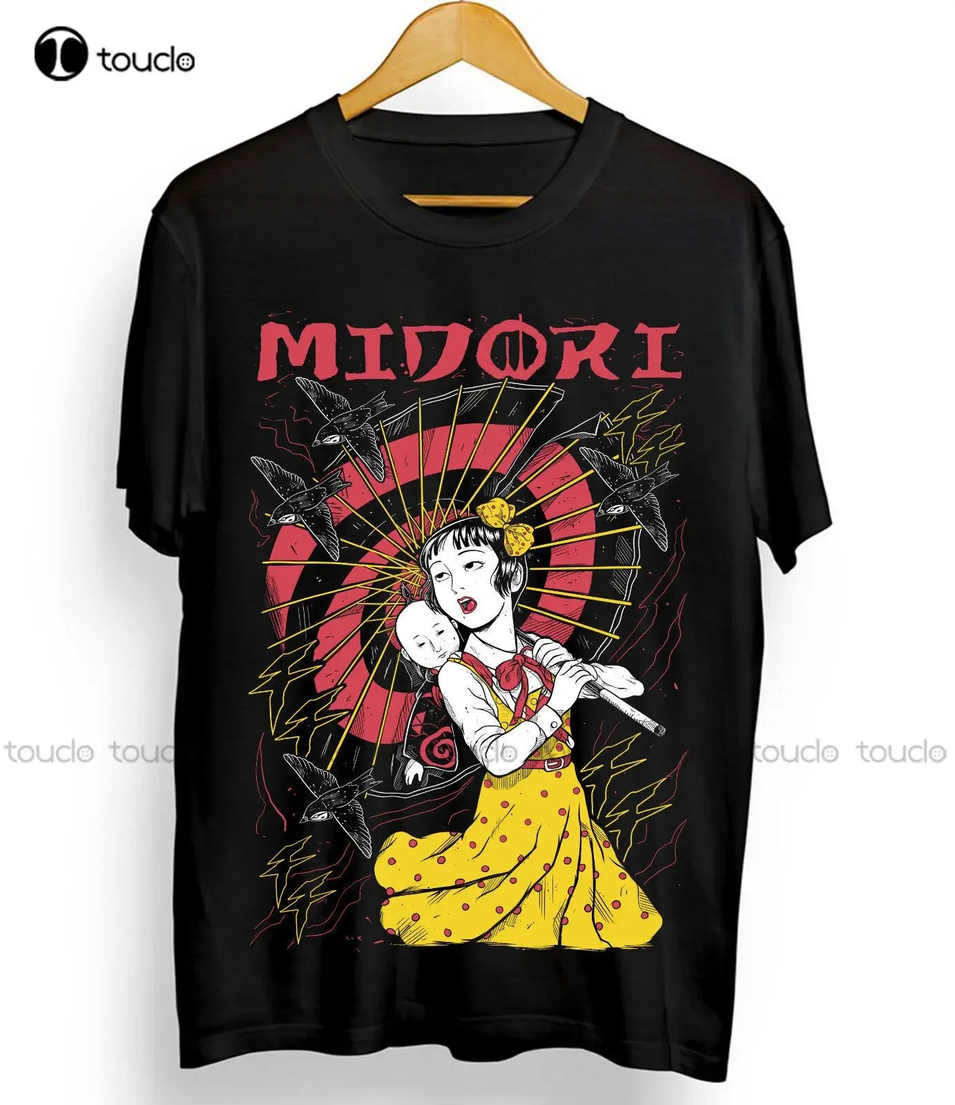 Midori The Camellia Girl T-Shirt Shojo Tsubaki Suehiro Maruo Anime Tee All Size Christmas Gift Streetwear Xs-5Xl Tshirt