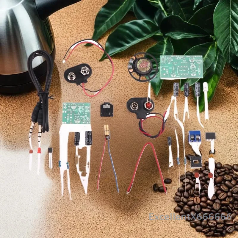 Teaching Fun Electronic Production Parts, 1/2 Sets of Laser Infrared Wireless Audio Transmission Kit - Image 5