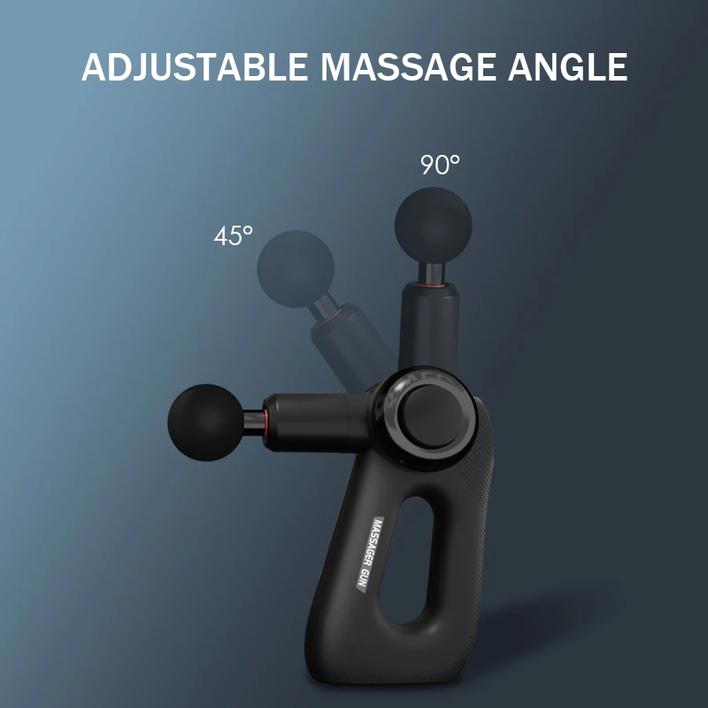 Wholesale Electric Impulse Body Muscle Therapy Fascia Chiropractic Heating Function Pistolet De Massage Gun With Case