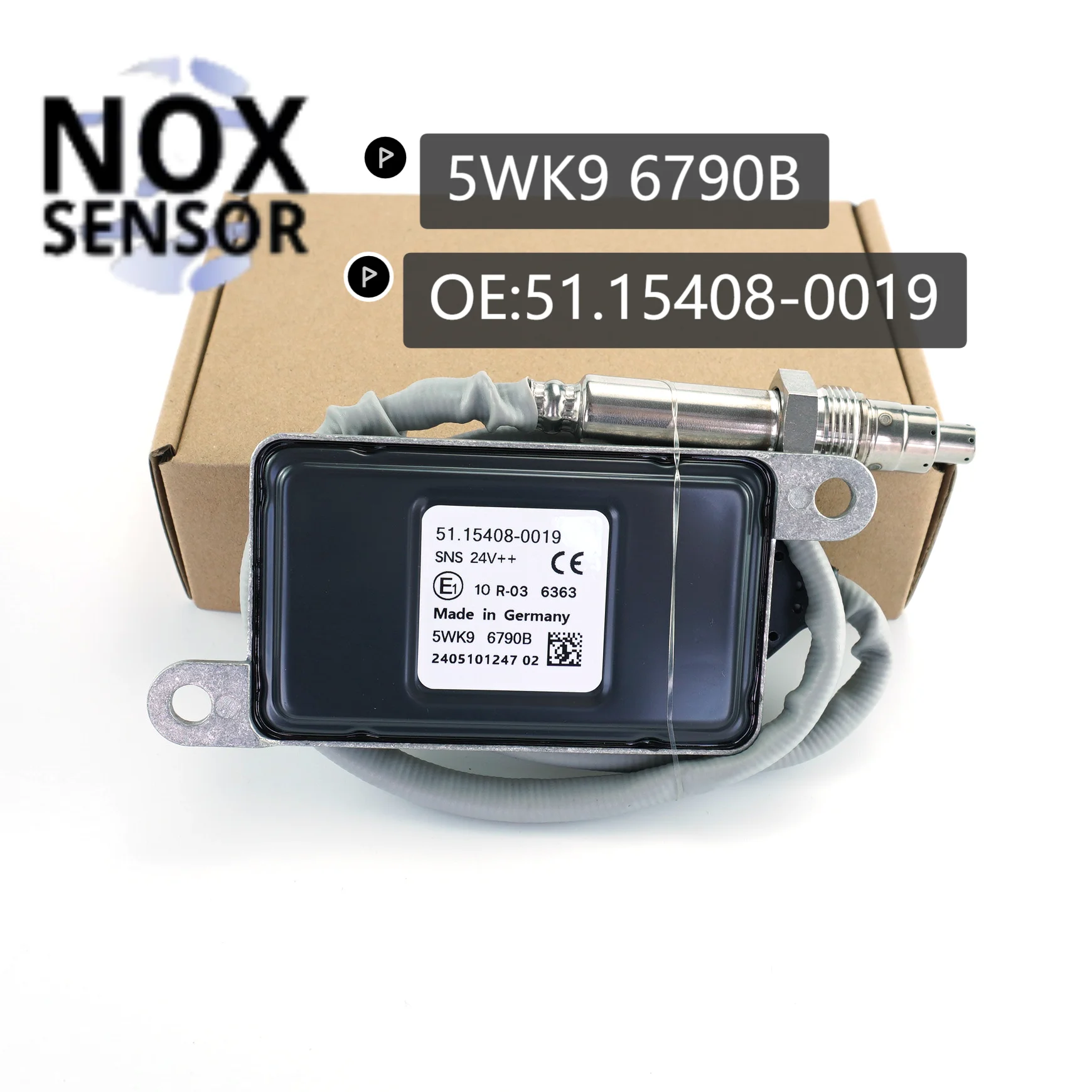 5WK96790B 51154080019 5WK9 6790B 51.15408-0019 Original Brand New NOX Sensor Nitrogen Oxygen Sensor For MAN Truck