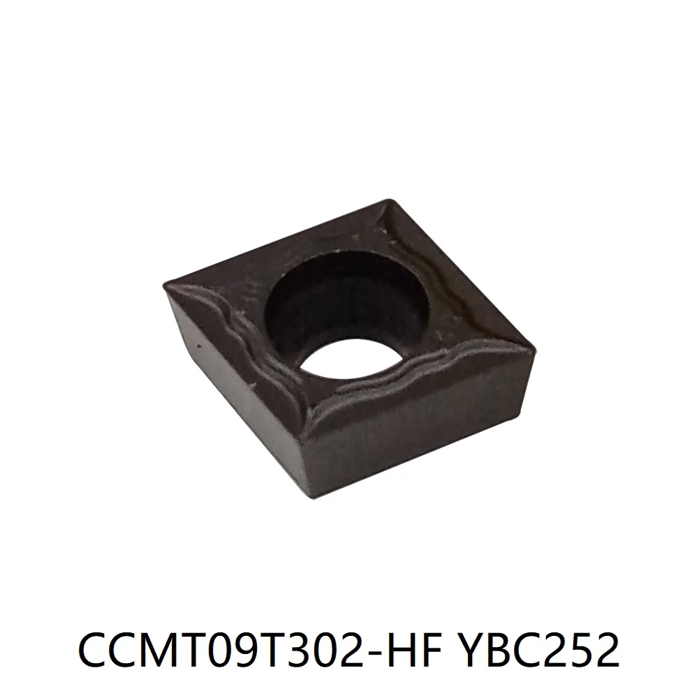 CCMT ZCC CCMT3(2.5)0-HF Cemented Carbide Turning Insert For processing steel and stainless steel YBG202 CCMT09T302-HF YBC252