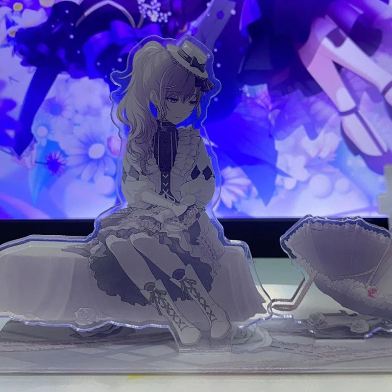 Proyecto de Anime Sekai Yoisaki Kanade Asahina Mafuyu Akiyama Mizuki Shinonome Ena soporte acrílico modelo escritorio figura de pie de exhibición