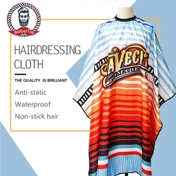 Delantales de peluquería para barbería, capa de corte de pelo, tela de peluquería, delantal de corte de pelo, suministros de estilista profesional