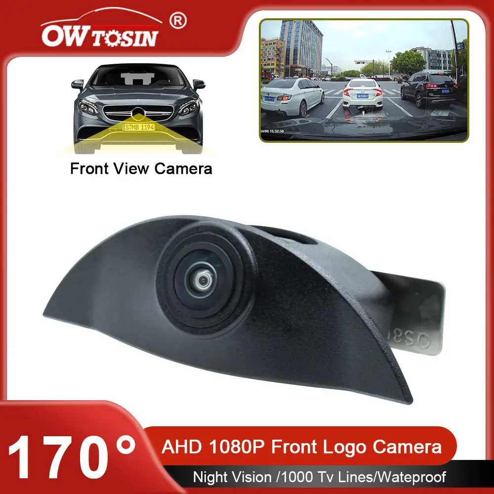 For Volvo XC70 XC90 XC60 S40 S60 S80 S90 C30 C70 V40 V50 Vehicle Logo Front View Camera AHD 1080P 170° Fisheye Car Front Camera