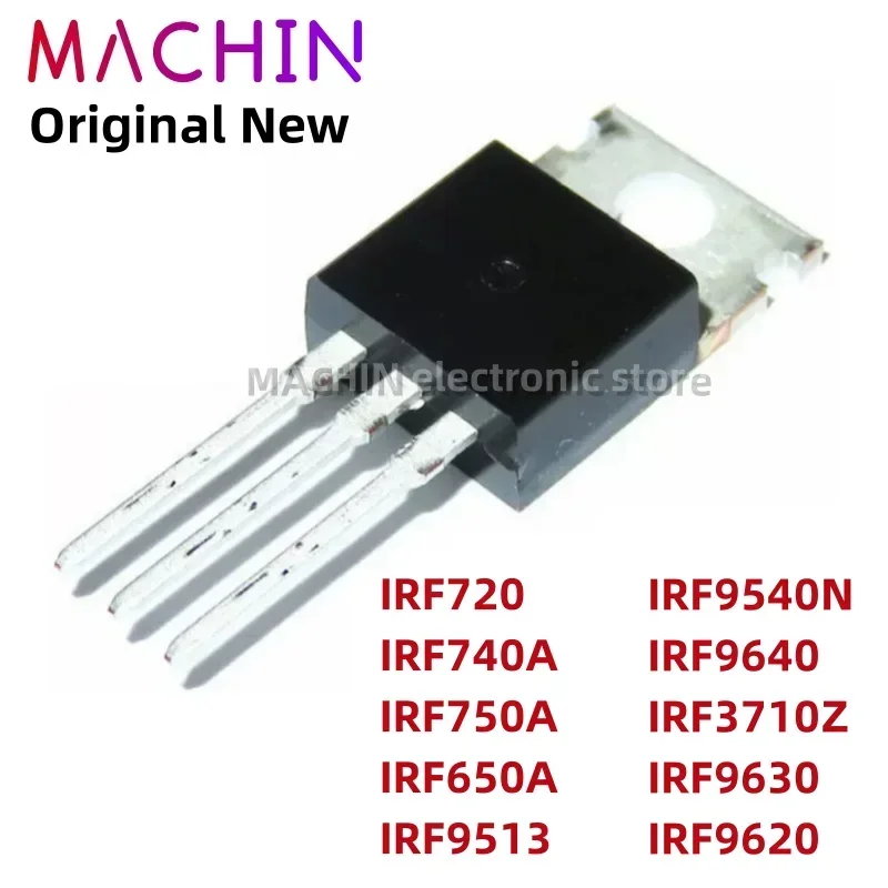 1 szt. IRF720 IRF740A IRF750A IRF650A IRF9513 IRF9540N IRF9640 IRF3710Z IRF9630 IRF9620 TO220 MOS FET TO-220