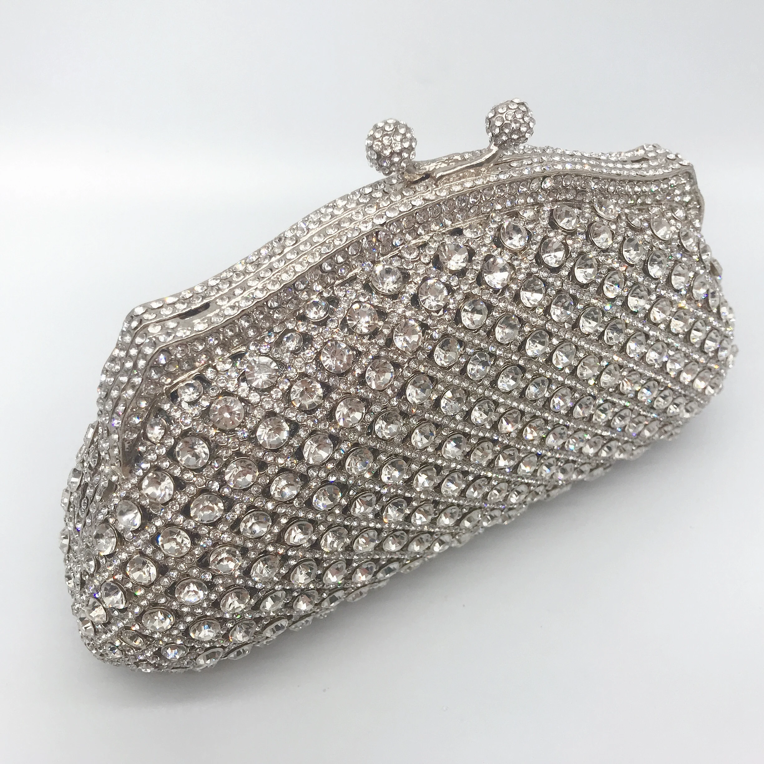 Factory Supply Hot Crystal Diamond Purse Ladies image 3