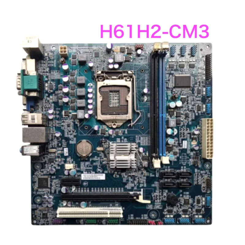 

Suitable For H61H2-CM3 Desktop Motherboard H61H2-CM3 V:1.0 LGA 1155 DDR3 Mainboard 100% Tested OK Fully Work