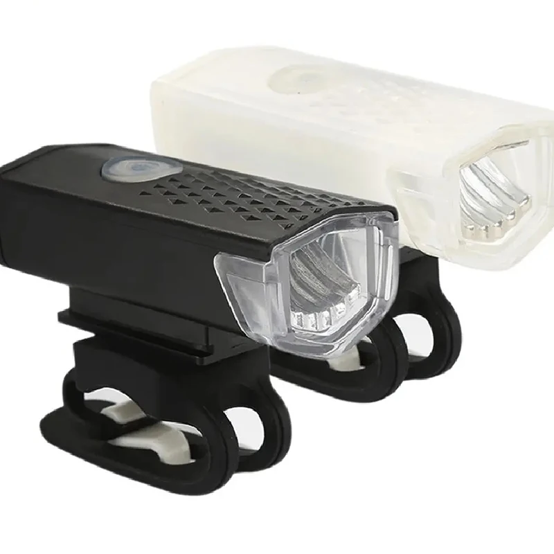 لركوب الليل المصباح مصباح يدوي السلامة الدراجات اكسسوارات الدراجة الجبهة أضواء USB قابلة للشحن LED دراجة مصباح