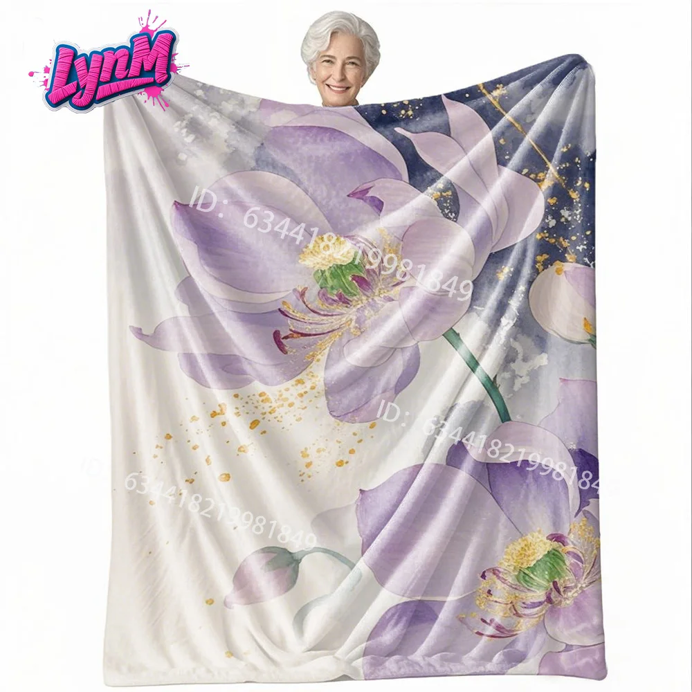 

Тяжелая фланель | Селекция праздничного подарка | Мягкий и нежный | Сохраняет тепло | Одеяло для декора комнаты, товары для кемпинга