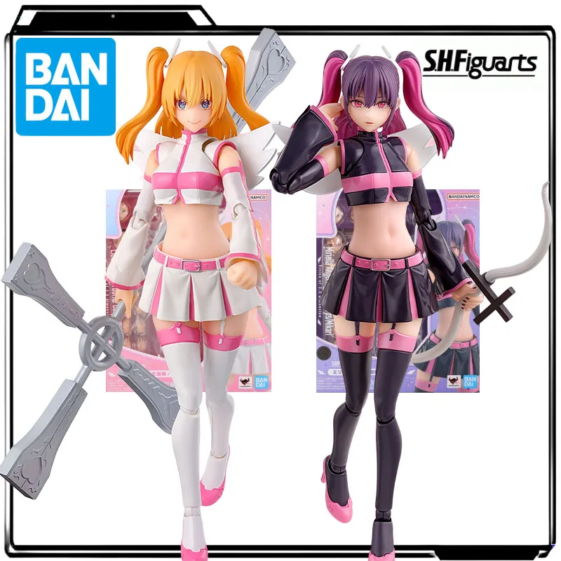 

Bandai Genuine S.H.Figuarts Anime Figure Liliel & Miriella Action Figure Toys for Boys Kids Gift Collectible Model Ornaments