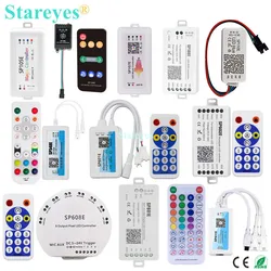 Magic Color SPI Pixels Led Strip Controller SP105E SP106E SP107E SP108E SP110E SP601E SP602E SP608E SP611E WS2811 WS2812B WS2815