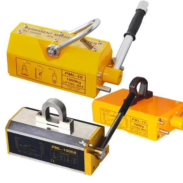1 ton, 1.5 ton, 100 kg, 1500 kg, 2200 lb permanent magnet lifter, USD lifting magnet