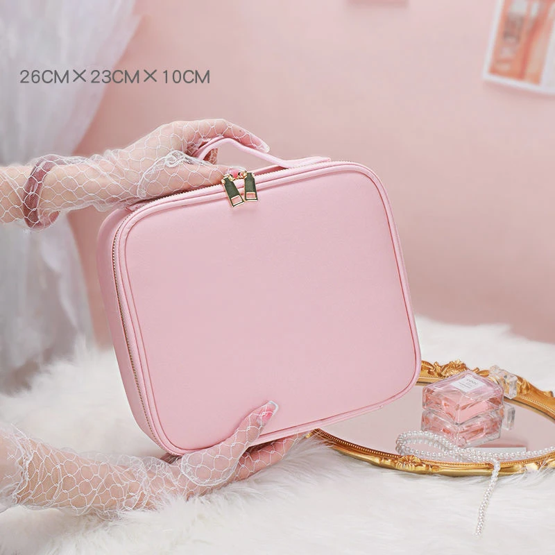 New Makeup Bag For Women Large Capacity Cosmetic Bags Beauty Salon Tattoos Nail Art Tool Bin Case