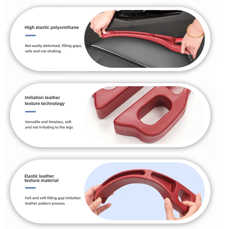 لكزس 2 قطعة مقعد السيارة الفجوة حشو قطاع السيارات مفتاح الهاتف تخزين اكسسوارات لكزس F SPORT GX460 Ct200h IS250 ES 220D IS200 #4