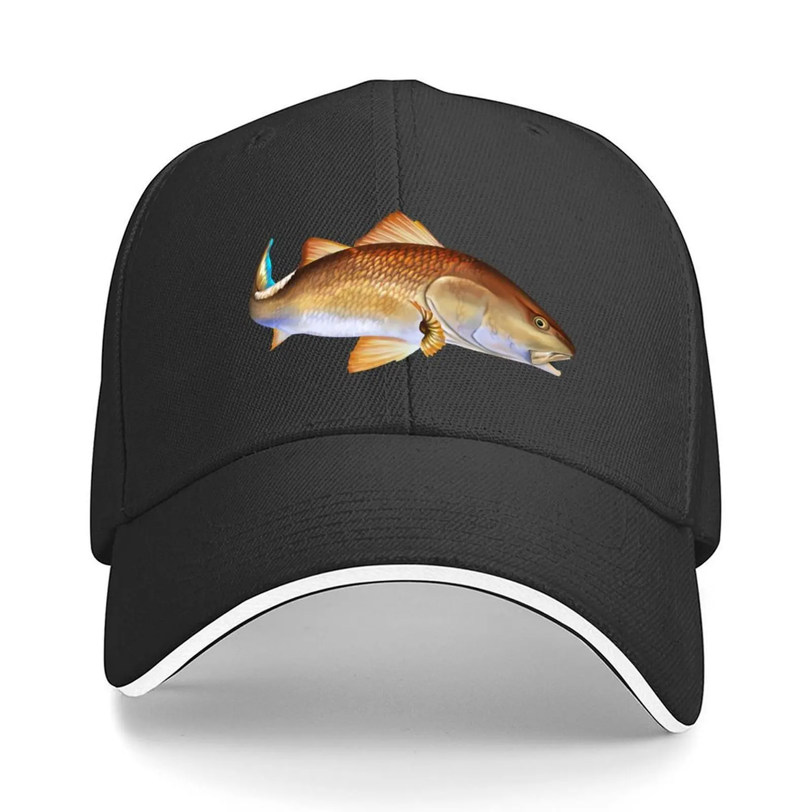 

Red Drum Baseball Cap fashionable Luxury Cap birthday Dropshipping Women's Golf Wear Men's