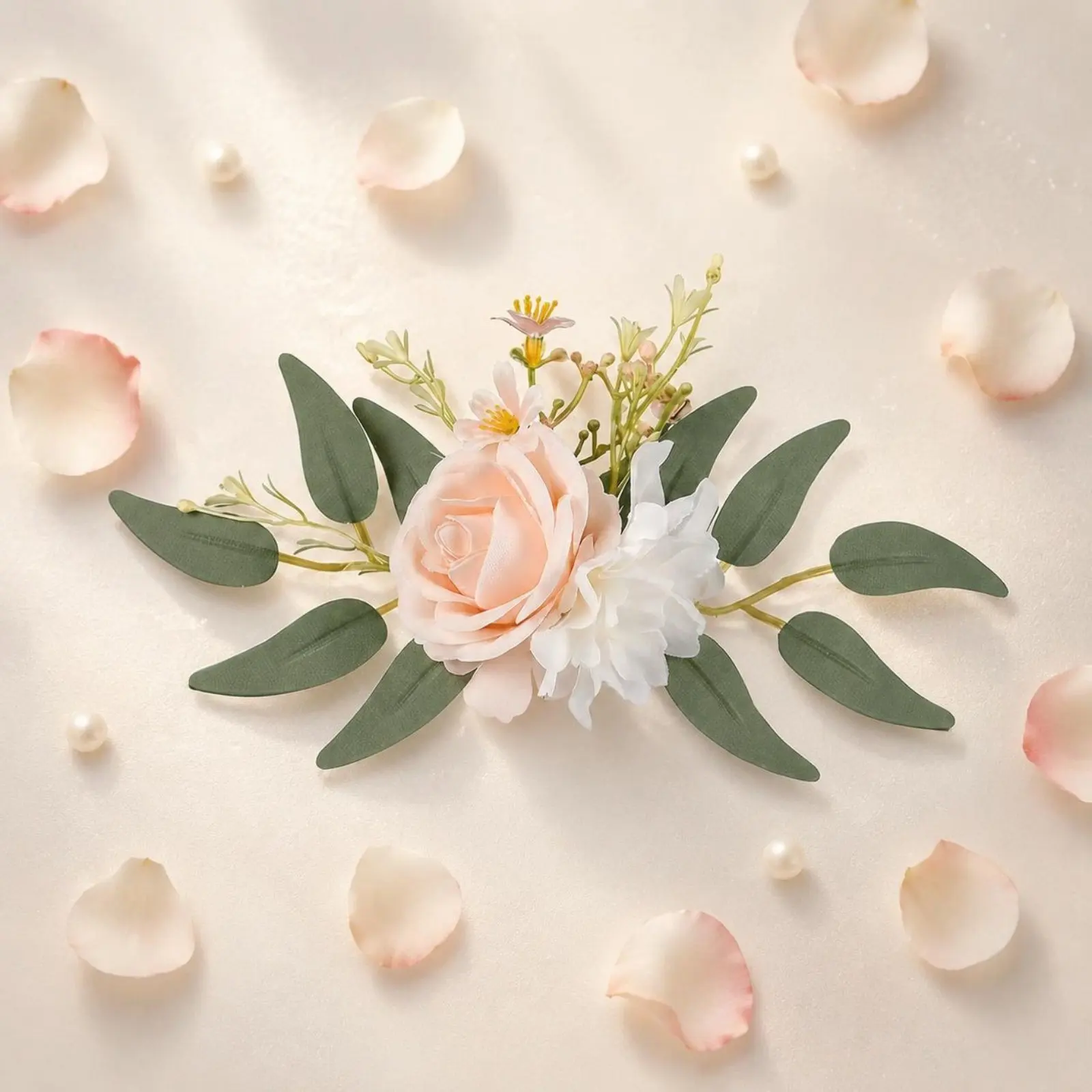 

Floral Cake Topper No Maintenance Cake Topper Flowers Floral Flower Cluster Fade-Resistant Fake Flower Cluster Easy to Shape