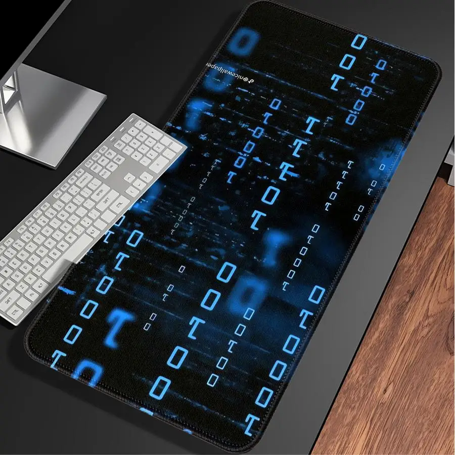 Fun Code Design Waterproof Mouse Pad office Pad Desk accessories Keyboard Mouse Pad Computer Laptop Pad Game Console Pad