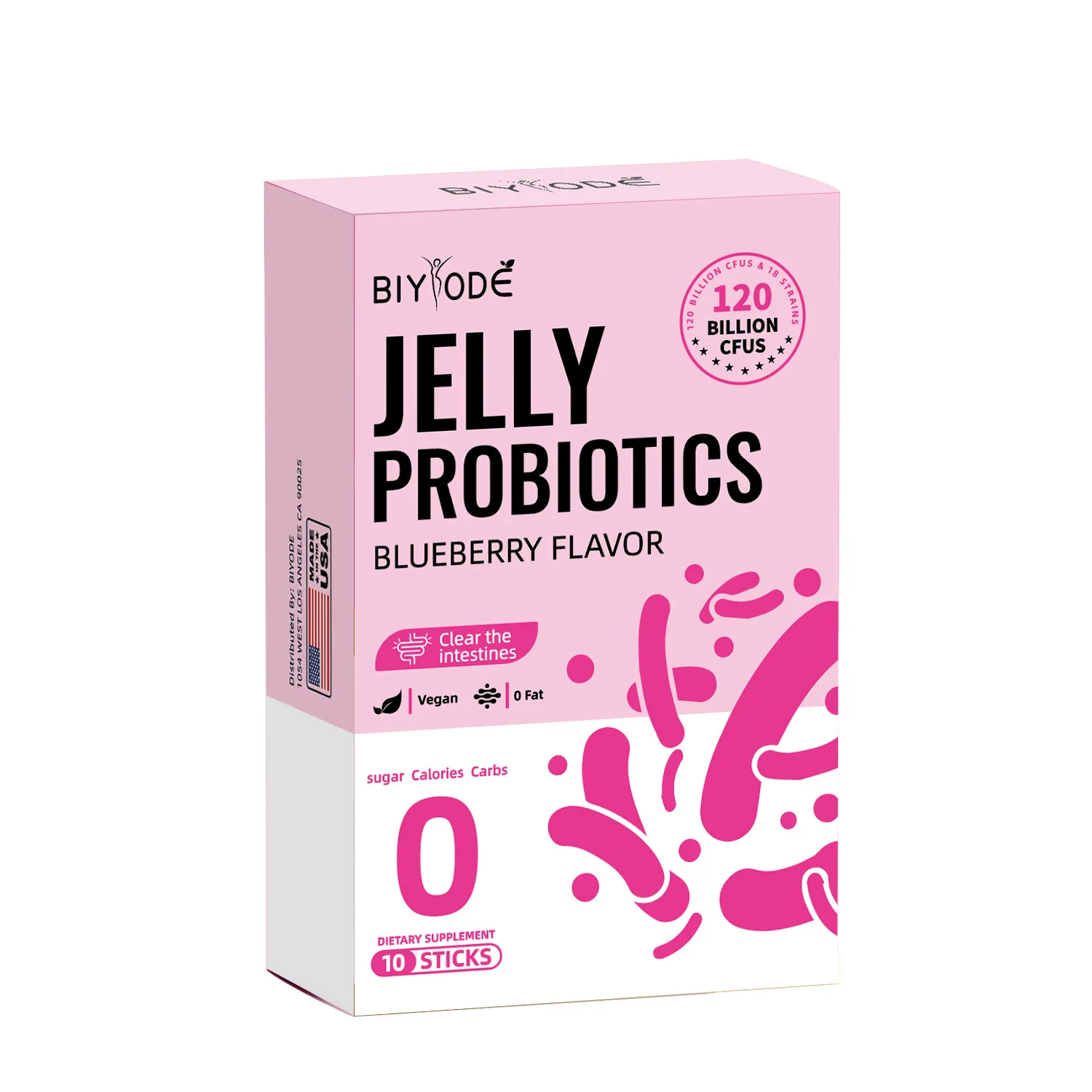 

1 box of probiotics to clean the intestines promote intestinal peristalsis and enhance immunity