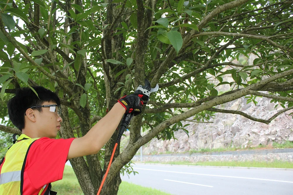 45mm Cutting Diameter Electric Pruning Shear with Powerful Lithium Battery Professional Pruner